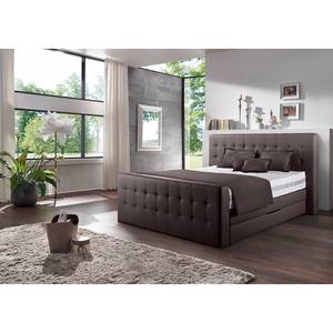 Lit boxspring Calina Mocca - 160 x 200cm - D4 ferme