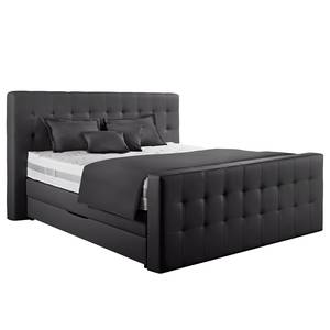 Boxspringbett Calina Anthrazit - 180 x 200cm - H3