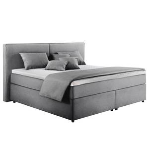 Lit boxspring Clark Argenté - 200 x 200cm - D3 medium