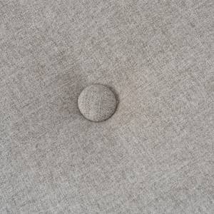 Poltrona Gimli Tessuto / Legno massello di frassino - Color grigio pallido