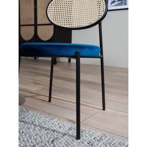 Chaises Davie (lot de 2) Bleu