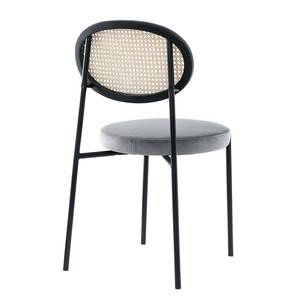 Chaises Davie (lot de 2) Gris clair