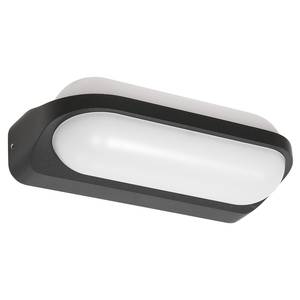 LED-wandlamp Buitenlampen II acrylglas/aluminium - 1 lichtbron