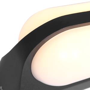 LED-Wandleuchte Buitenlampen II Acrylglas / Aluminium - 1-flammig
