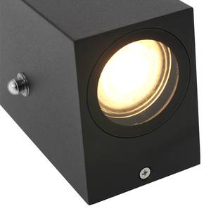 LED-Wandleuchte Buitenlamp Typ B Acrylglas / Aluminium - 2-flammig - Schwarz - Flammenanzahl: 2