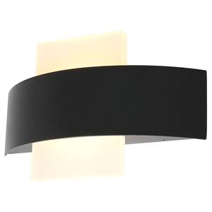 LED-Wandleuchte Buitenlampen VIII Acrylglas / Aluminium - 2-flammig