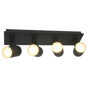 LED-plafondlamp Points Noirs aluminium - Aantal lichtbronnen: 4