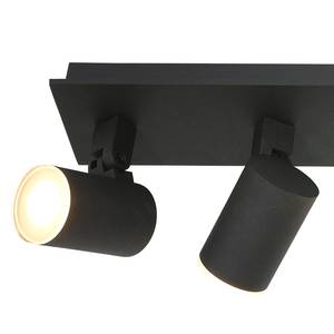 LED-plafondlamp Points Noirs aluminium - Aantal lichtbronnen: 4