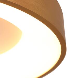 LED-plafondlamp Veneer I aluminium - 1 lichtbron
