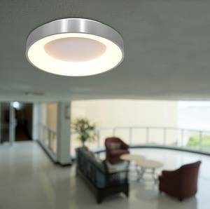 Plafonnier LED Veneer III Aluminium - 1 ampoule