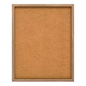 Set afbeeldingen Botanisch I verwerkt hout - beige - 40 x 50 x 1,6 cm