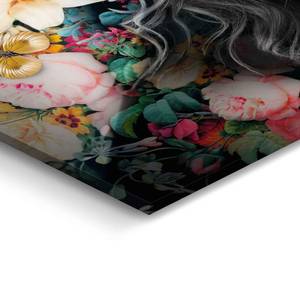 Quadro Donna  elegante Vetro - Multicolore - 70 x 50 x 2 cm