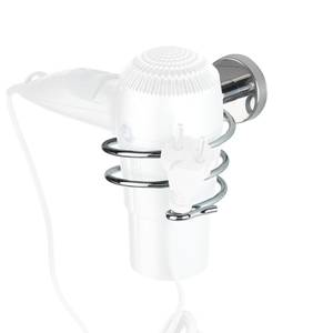 Porte sèche-cheveux Bosio Acier inoxydable - Argenté