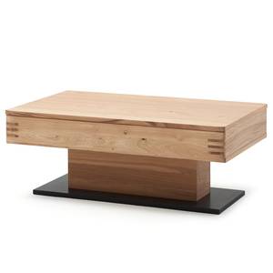 Table basse Salvo Placage en chêne véritable - Planches de chêne Bianco / Gris