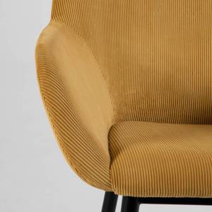 Chaises Kusamo II (lot de 2) Jaune moutarde