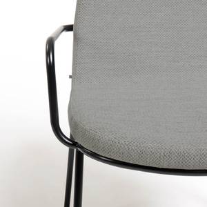 Chaises à accoudoirs Gina (lot de 2) Gris