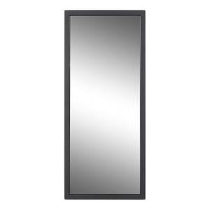 Spiegel Salo metaal - zwart - Hoogte: 70 cm