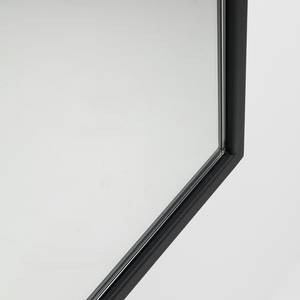 Spiegel Salo Metall - Schwarz - Höhe: 70 cm