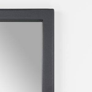Miroir Salo Métal - Noir - Hauteur : 160 cm