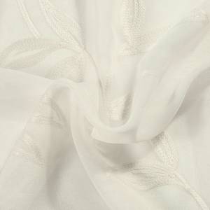 Gordijn Nora polyester - wit