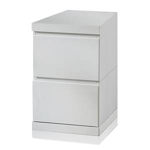 Schreibtisch Container Lara Weiß - Holzwerkstoff - 40 x 655 x 60 cm