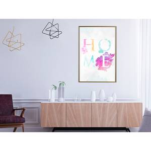 Cornice e poster Rainbow Home Polistirene / Carta - Dorato - 30 x 45 cm