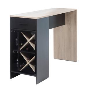 Bartafel Arthur Sonoma eikenhouten look/zwart