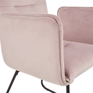 Chaises à accoudoirs Arao (lot de 2) Rose