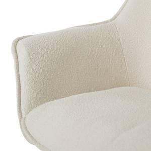 Gestoffeerde stoel Randall Beige - Textiel - 65 x 87 x 65 cm