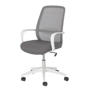 Chaise de bureau Melby Blanc / Gris