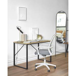 Chaise de bureau Melby Blanc / Gris