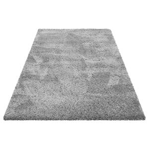 Tapis épais Yogi I Polyester - Gris argenté - 120 x 170 cm