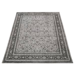 Tapis Oxford II Polyester - Anthracite / Crème - 133 x 200 cm