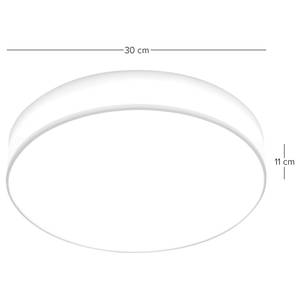 Plafonnier Wrap Coton / Fer - 1 ampoule - Diamètre : 30 cm