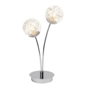 Lampe Joya Verre transparent / Fer - 2 ampoules