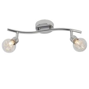 Plafondlamp Bulb transparant glas/ijzer - Aantal lichtbronnen: 2