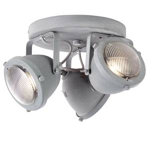 LED-plafondlamp Carmen transparant glas/ijzer - Aantal lichtbronnen: 3