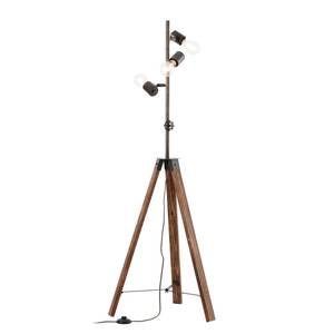 Staande lamp Woodhill ijzer - 3 lichtbronnen