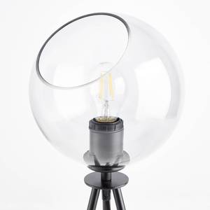 Lampe Afton Verre transparent / Fer - 2 ampoules