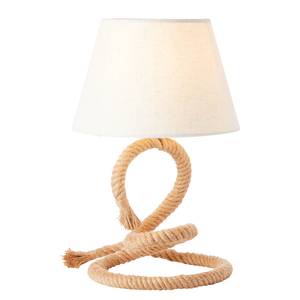 Lampe Sailor Tissu mélangé / Jute - 1 ampoule