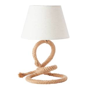 Lampe Sailor Tissu mélangé / Jute - 1 ampoule