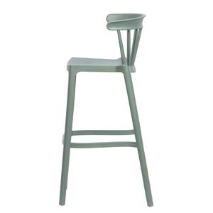 Chaises de bar Attara (lot de 2) Gris menthe