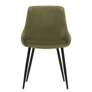 Gestoffeerde stoel Avenel (set van 2) Groen