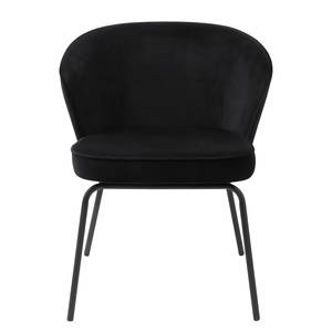 Chaises capitonnées Bird II (lot de 2) Noir