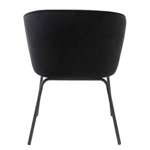 Chaises capitonnées Bird II (lot de 2) Noir