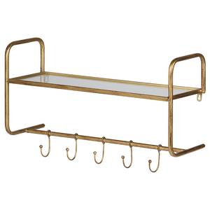 Wandgarderobe Fina Metall - Antik Gold