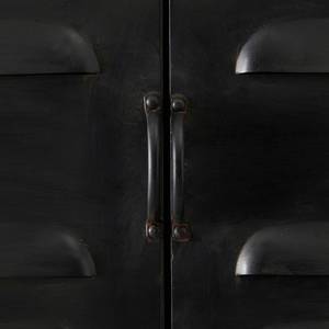 Highboard Jula metaal - vintage zwart