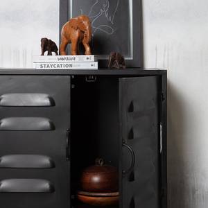 Highboard Jula Metall - Vintage Schwarz