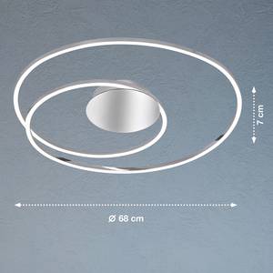 Plafonnier Cardini I Acrylique / Fer - 1 ampoule