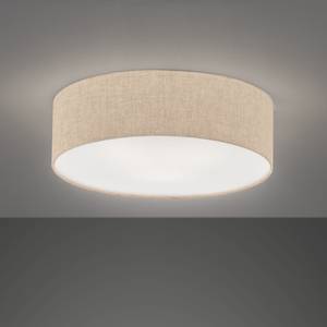 Plafondlamp Aunet linnen/ijzer - 3 lichtbronnen